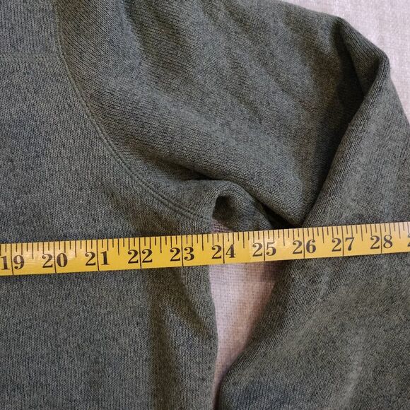 G.H. Bass & Co 1/4 Zip Green Pull Over Sweater Size 2XL - Picture 4 of 6